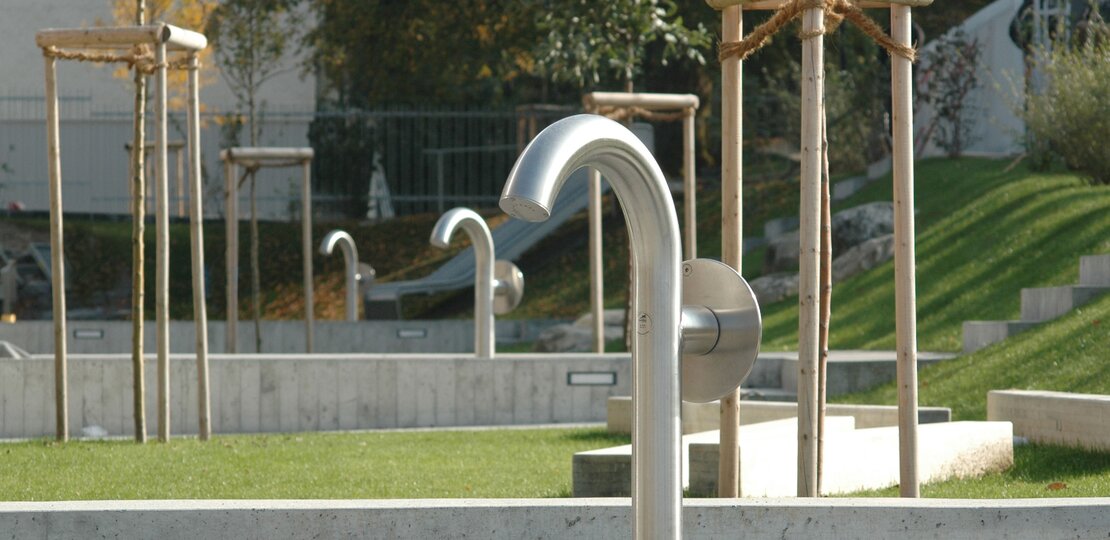 Drehpumpe in Edelstahl